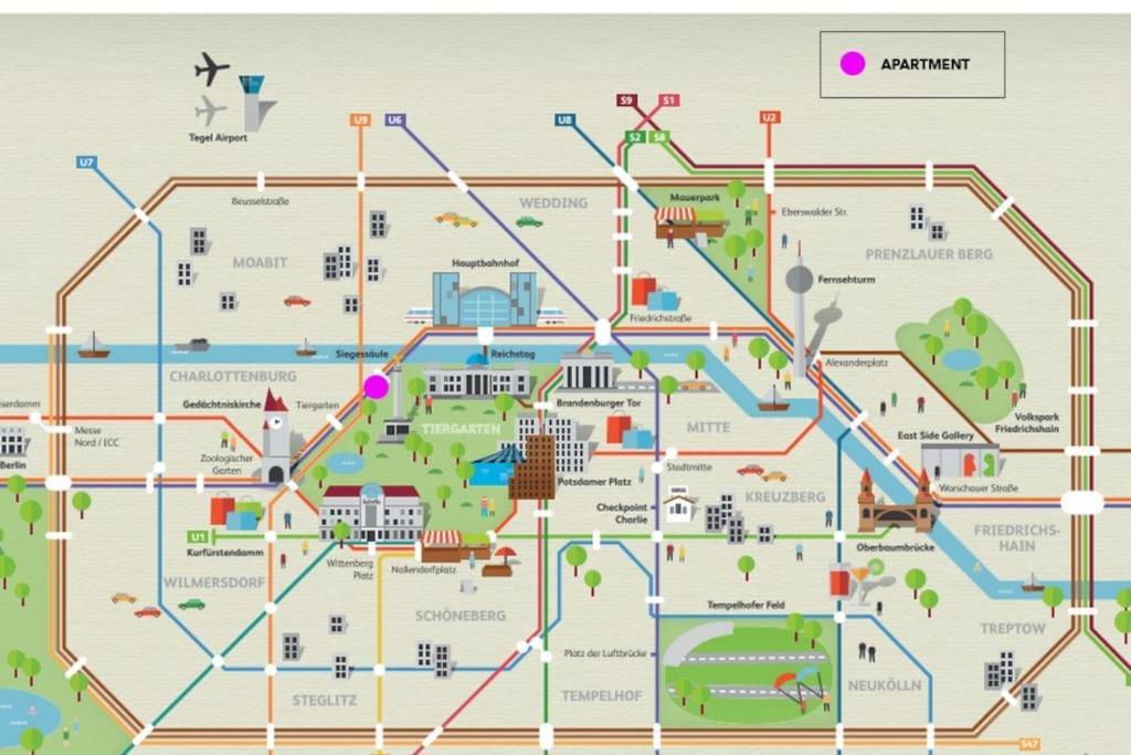 Appartamento City Center Close To All Sightseeings Berlino